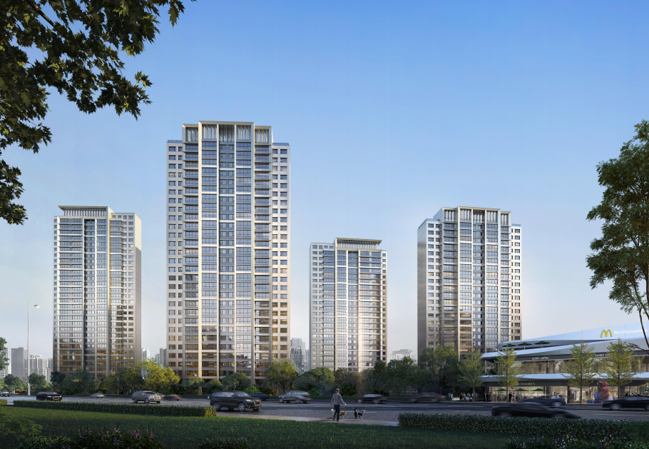 主题区首个分户式三恒科技住宅，今日开工